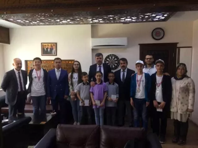 Başkan Cankul, Şampiyonları Makamında Ağırladı