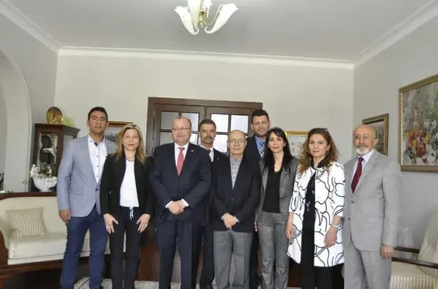 CHP'lilerden 10. Cumhurbaşkanı Sezer'e Ziyaret