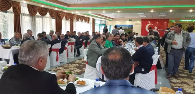 Develi'de Stk ve Muhtarlarla Toplantı Yapıldı