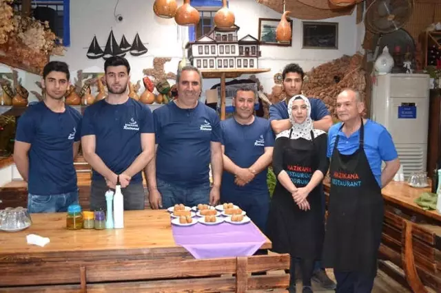 Erzurum'un Meşhur Kadayıf Dolması Bodrum'da