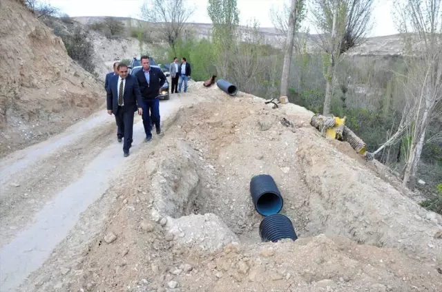Gürün'de Sulama Kanalları Yenileniyor