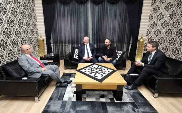 Hamm Büyükşehir Belediye Başkanı Petermann'dan Başkan Çoban'a Ziyaret