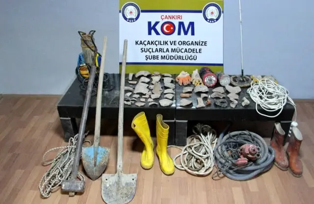 Kaçak Kazı Yapan Şahıslar Yakalandı