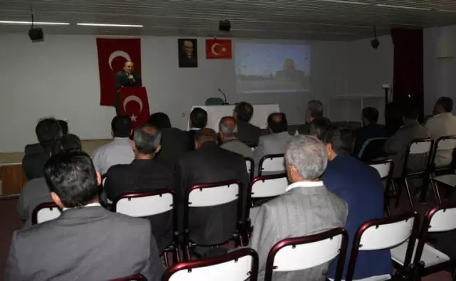 Kulu'da Kudüs ve Mescid-i Aksa Konulu Konferans