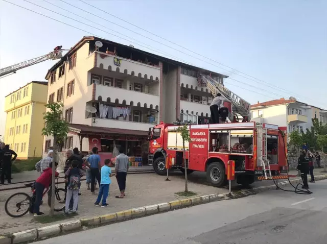 Sakarya'da Ev Yangını