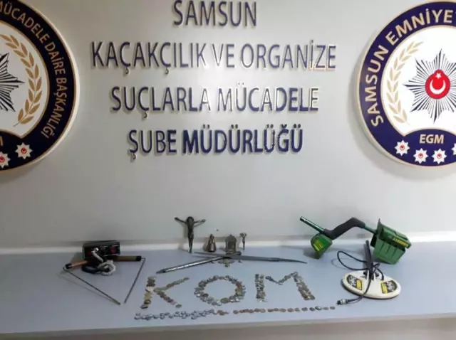 Samsun'da Tarihi Eser Operasyonu