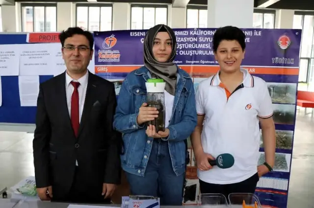 Tekden Fen ve Anadolu Lisesi'nde Bilim Şenliği Düzenlendi