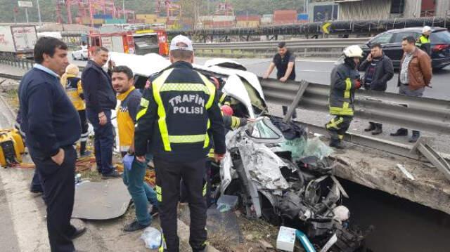 TEM'de Feci Zincirleme Kaza! 1 Kişi Öldü, Vali ve Kaymakamların Eşleri Yaralandı