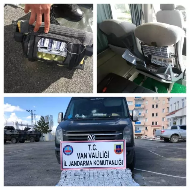 Van'da 6 Bin 720 Paket Kaçak Sigara Ele Geçirildi