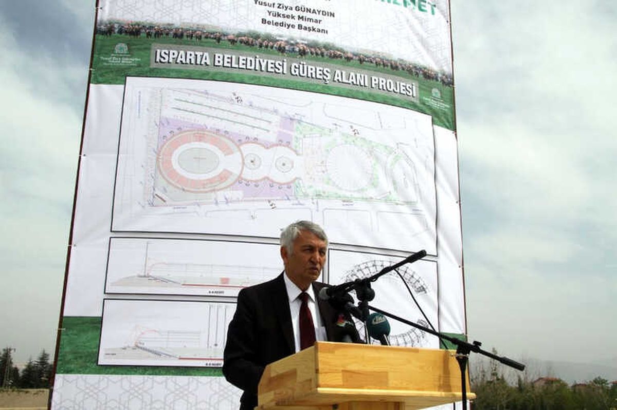 Isparta'ya 8 Milyon TL'lik Güreş Alanı Projesi