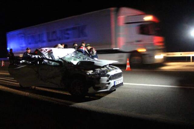 Otostopla Bindiği Otomobil Sonu Oldu, Feci Kazada Can Verdi