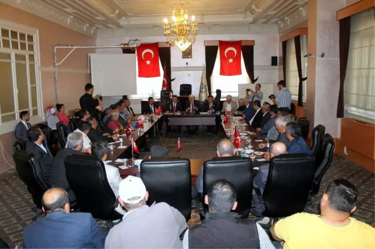 Şahin: 'Çözüm İçin Toplandık'