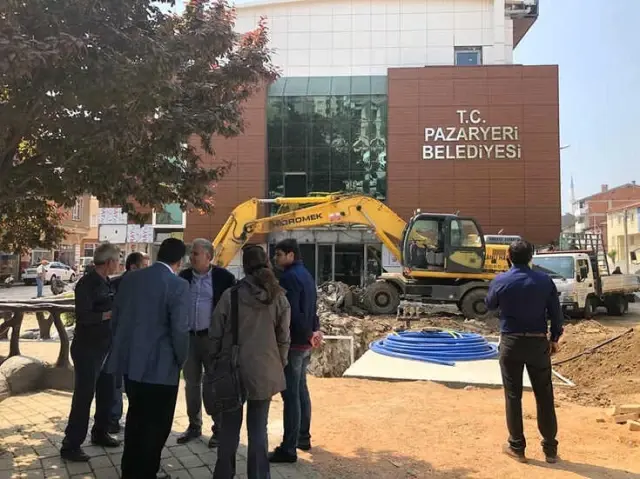 Başkan Yalçın, Çevre Düzenleme Çalışmalarını İnceledi Başkan Yalçın, Çevre Düzenleme Çalışmalarını İnceledi
