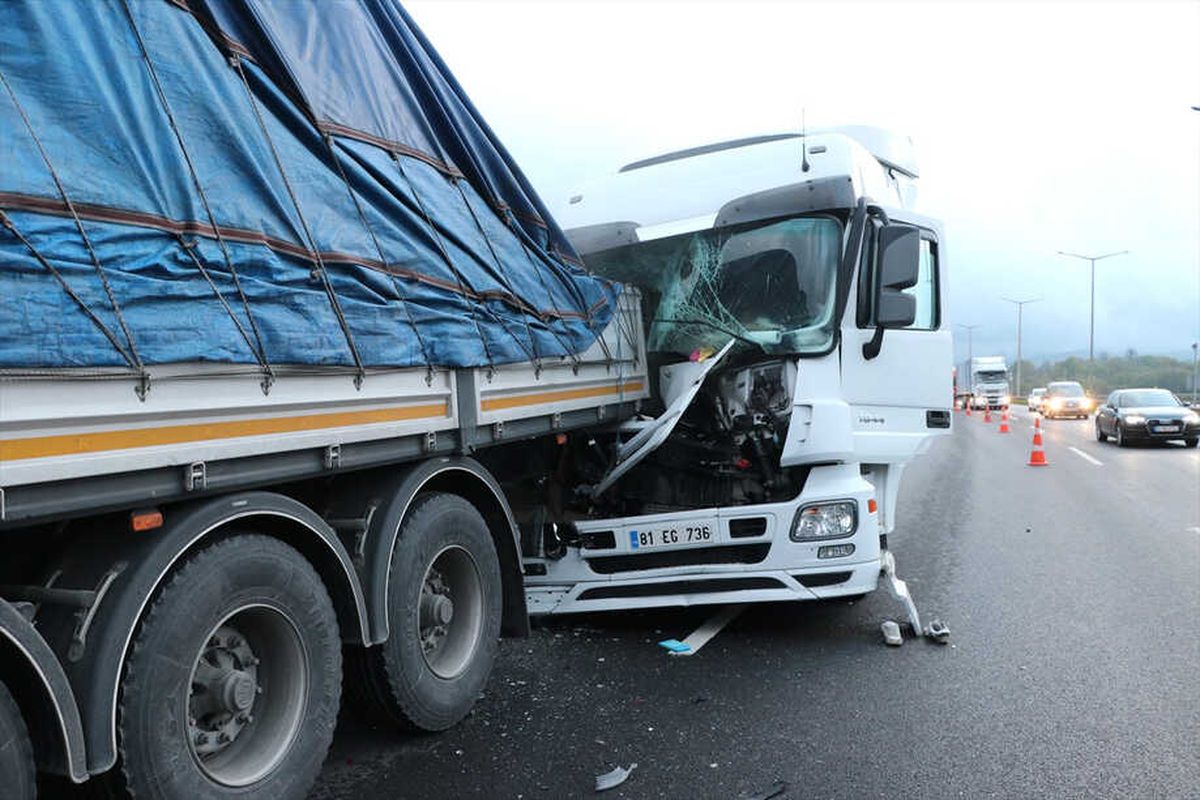 Bolu'da Trafik Kazası: 1 Yaralı