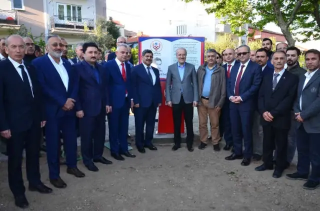 Balıkesir'de Seyit Ahmet Arvasi'nin Adı Parka Verildi