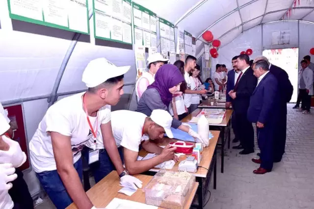 Ceylanpınar'da Genç Bilim Adamları Mucitler Hünerlerini Sergiledi
