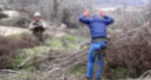 PKK'lı terörist Yunanistan'a Kaçarken Askeri Yasak Bölgede Yakalandı