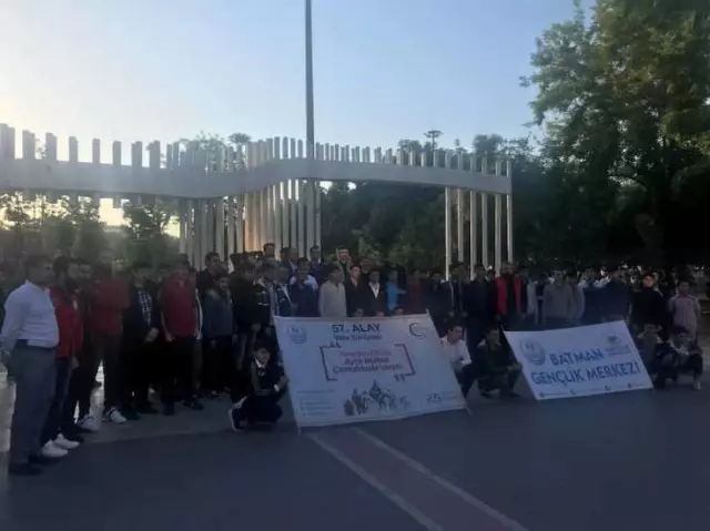 Batman'da 57. Alay Vefa Yürüyüşü Yapıldı