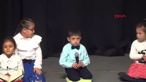 Ankara Akyurt'ta Minik Kursiyerlerden Gösteri Ankara Akyurt'ta Minik Kursiyerlerden Gösteri