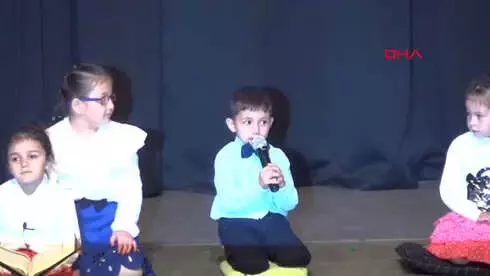Ankara Akyurt'ta Minik Kursiyerlerden Gösteri Ankara Akyurt'ta Minik Kursiyerlerden Gösteri