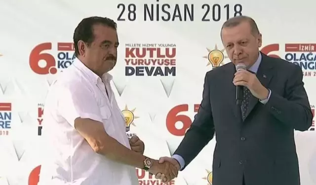 Seçim Startını İzmir'den Veren Erdoğan, İbrahim Tatlıses'i Sahneye Davet Etti