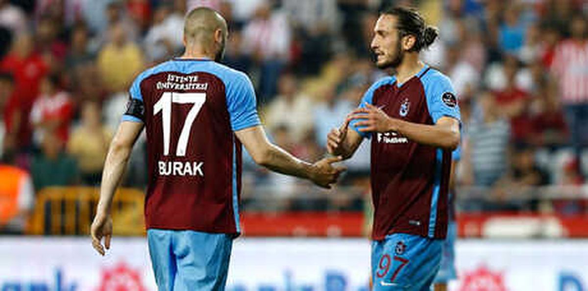 Trabzonspor'u, Burak Yılmaz ve Yusuf Yazıcı Taşıyor