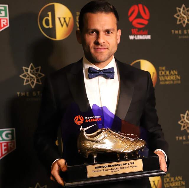 Eski Beşiktaşlı Bobo, Avustralya'da Altın Ayakkabı'nın Sahibi Oldu