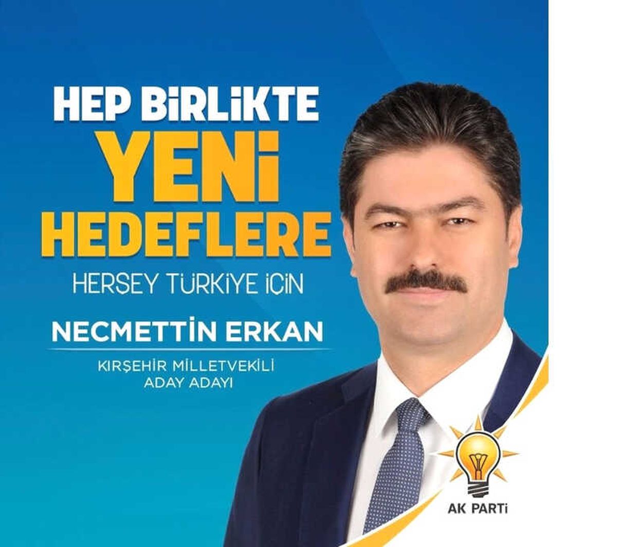 Esnaf ve Sanatkarlar Genel Müdürü Erkan AK Parti'den Milletvekili Aday Adayı Oldu