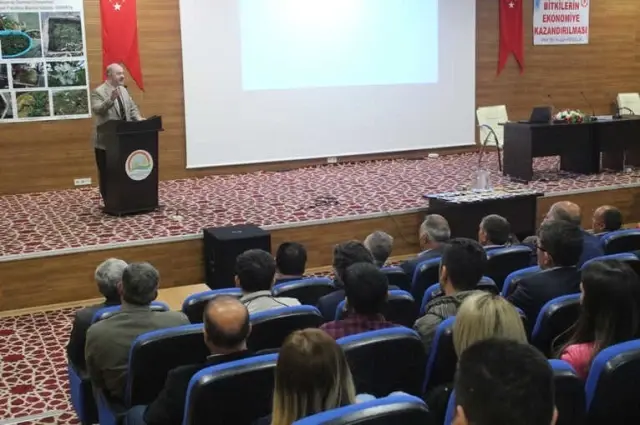 Van'da 'Bitkilerin Ekonomiye Kazandırılması' Semineri Van'da 'Bitkilerin Ekonomiye Kazandırılması' Semineri