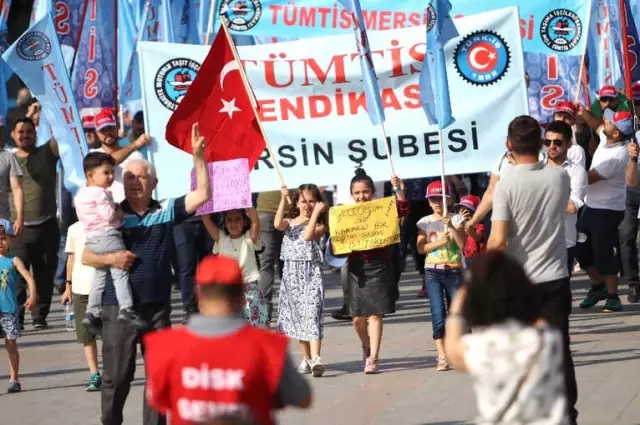 Mersin'de 1 Mayıs Coşkusu