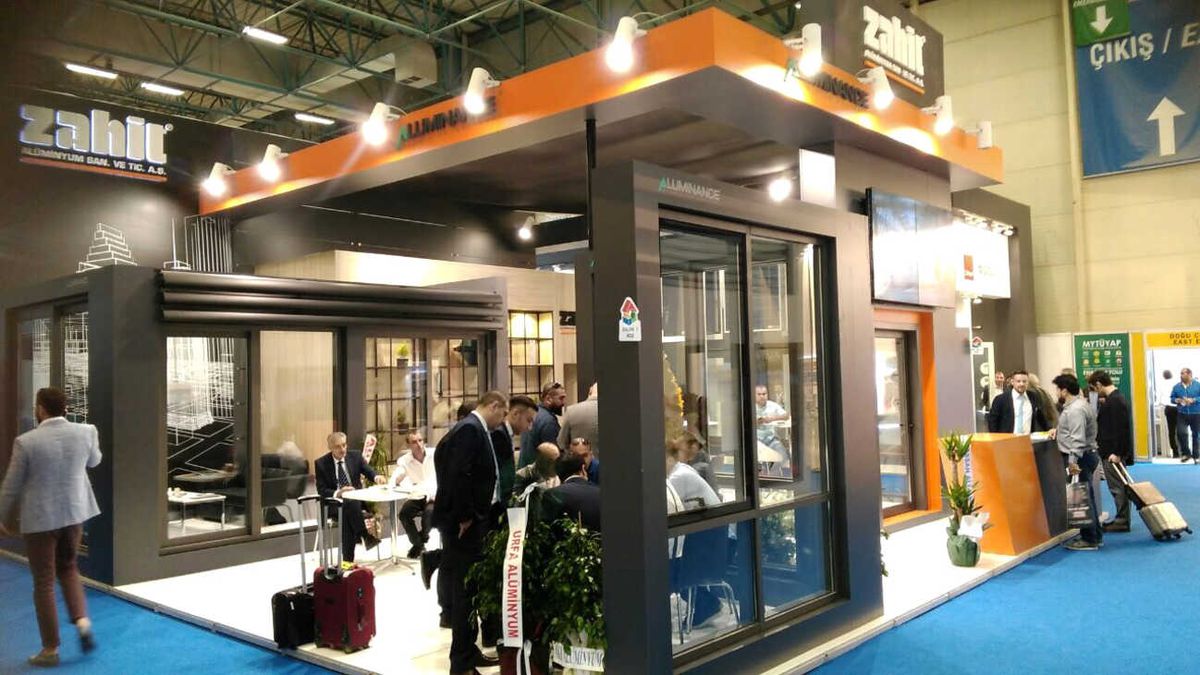 Zahit Alüminyum, TurkeyBuild İstanbul Fuarı'na Hazır