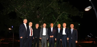 Başkan Gürkan Sempozyum Konukları ile Bir Araya Geldi