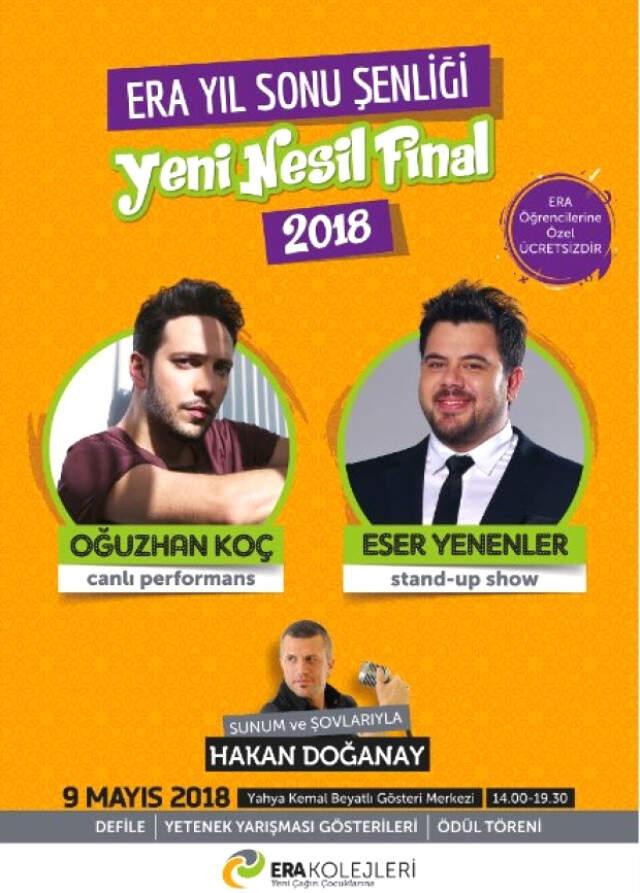 Era Yıl Sonu Şenliği 9 Mayıs'ta!