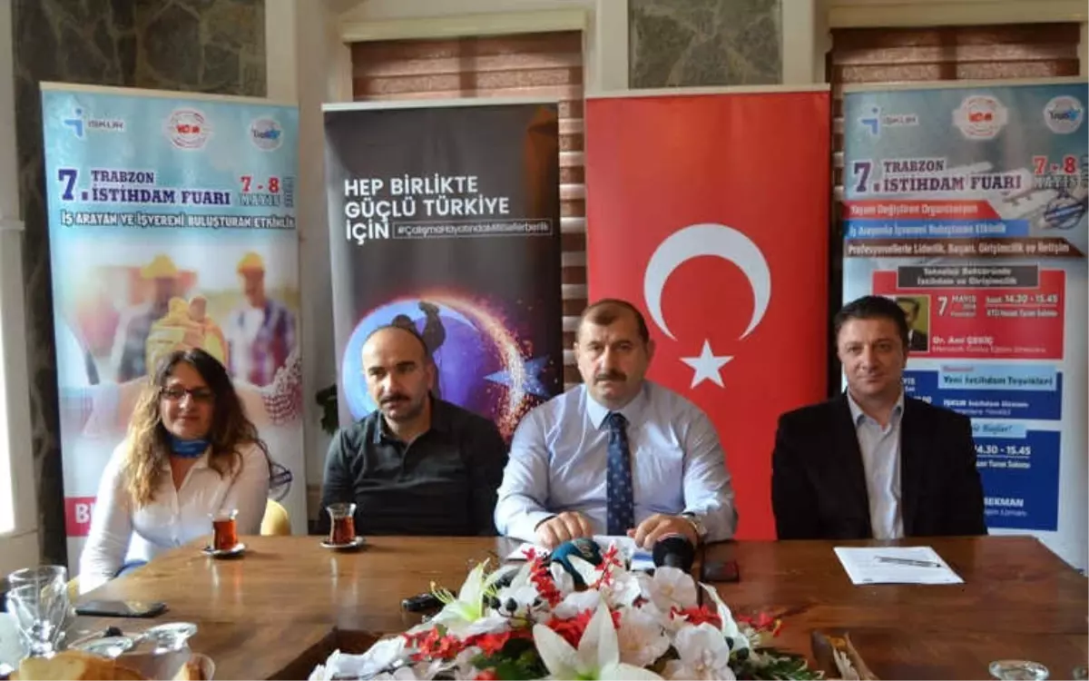 7. Trabzon İstihdam Fuarı 7 Mayıs Günü Başlıyor
