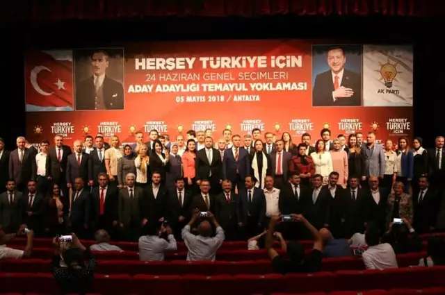 Ak Parti Antalya Da Temayul Yoklamasi Antalya