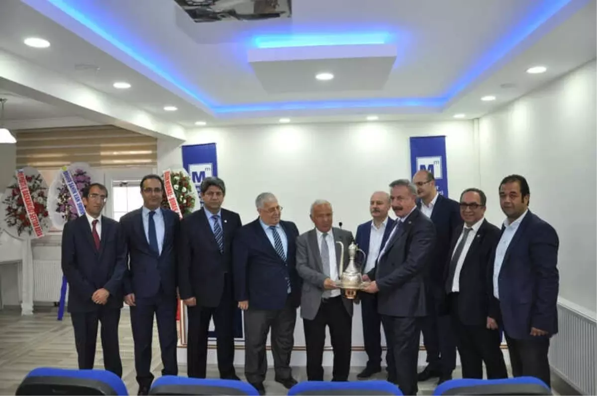 Kars-Iğdır-Ardahan Smmm Bölge Odası'nın Açılışını Devlet Eski Bakanı Masum Türker Yaptı