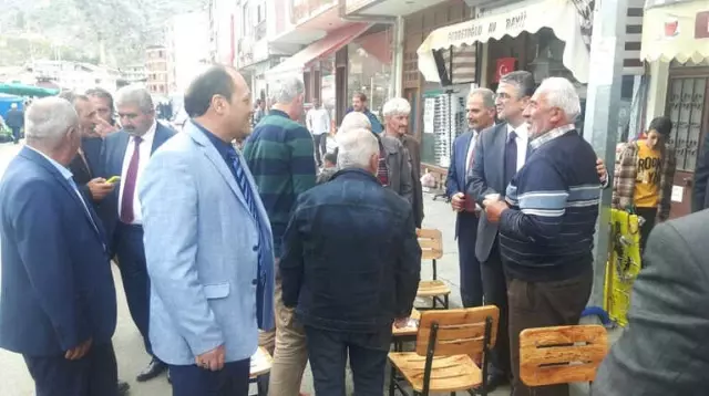 MHP İspir'de İstişare Toplantısı Düzenledi