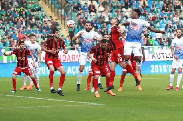 Spor Toto 1. Lig: Çaykur Rizespor: 4 - Gazişehir Gaziantep: 2 Spor Toto 1. Lig: Çaykur Rizespor: 4 - Gazişehir Gaziantep: 2
