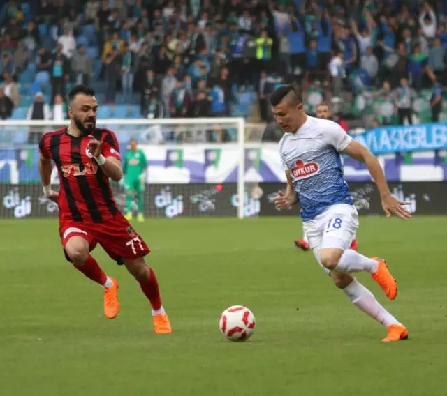 Spor Toto 1. Lig: Çaykur Rizespor: 4 - Gazişehir Gaziantep: 2 Spor Toto 1. Lig: Çaykur Rizespor: 4 - Gazişehir Gaziantep: 2