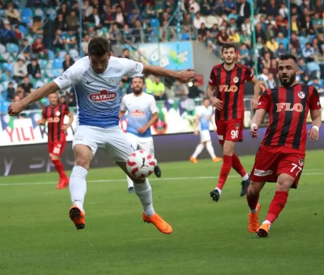 Spor Toto 1. Lig: Çaykur Rizespor: 4 - Gazişehir Gaziantep: 2 Spor Toto 1. Lig: Çaykur Rizespor: 4 - Gazişehir Gaziantep: 2