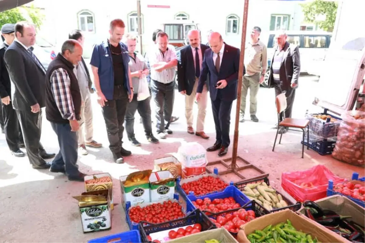 Vali Çiftçi, Dereköy'de Evlere Misafir Oldu