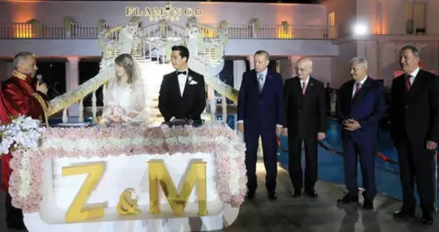 Cumhurbaşkanı Erdoğan, Bakan Özhaseki'nin Kızının Nikah Şahidi Oldu