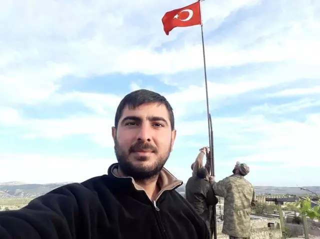 Bayburt'tan Gönderilen Bayrak Afrin'de Dalgalandı