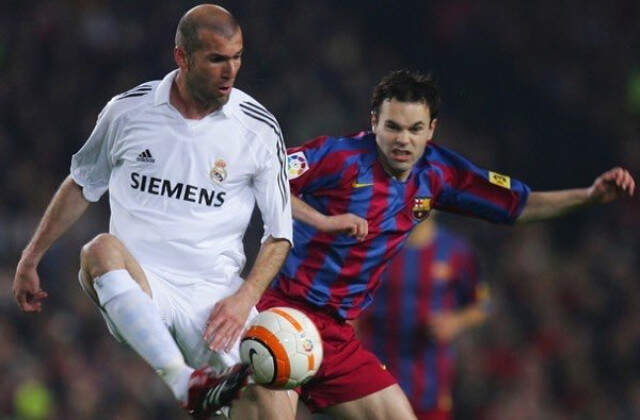 Zinedine Zidane Barcelona'nın Efsanesi Iniesta'ya Veda Etti