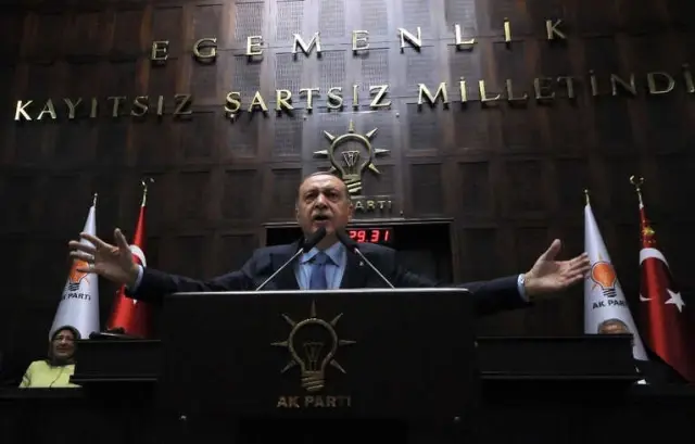 Cumhurbaşkanı Erdoğan: 'Biz Sizler Gibi Aşağılık Değiliz' Cumhurbaşkanı Erdoğan: 'Biz Sizler Gibi Aşağılık Değiliz'