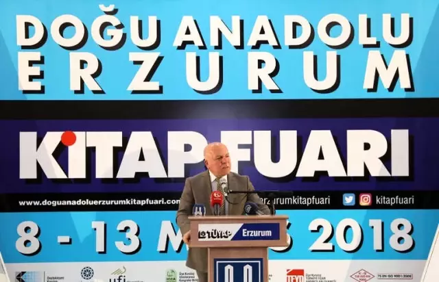 Türkiye'nin En Görkemli Kitap Fuarı Erzurum'da Açıldı Türkiye'nin En Görkemli Kitap Fuarı Erzurum'da Açıldı