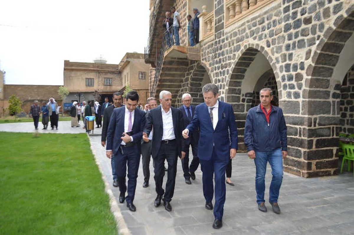 4 Ülkenin Ankara Büyükelçisinden Ahmet Türk'e Özel Ziyaret