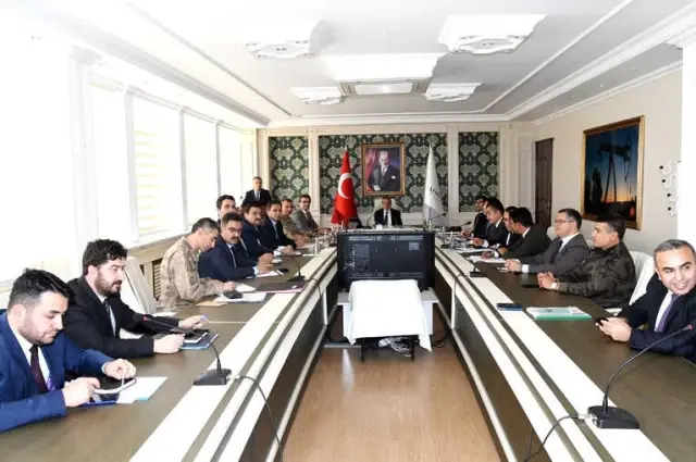 Adıyaman'da Seçim Güvenliği Toplantısı Yapıldı