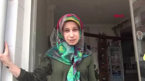 Çorum'da Genç Kız, Alevlerin İçerisinde Kalan Otoparkçıyı İçeri Girip Yanmaktan Kurtardı