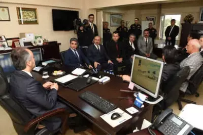 Başkan Aktaş'tan İtfaiye Komuta Merkezine Ziyaret
